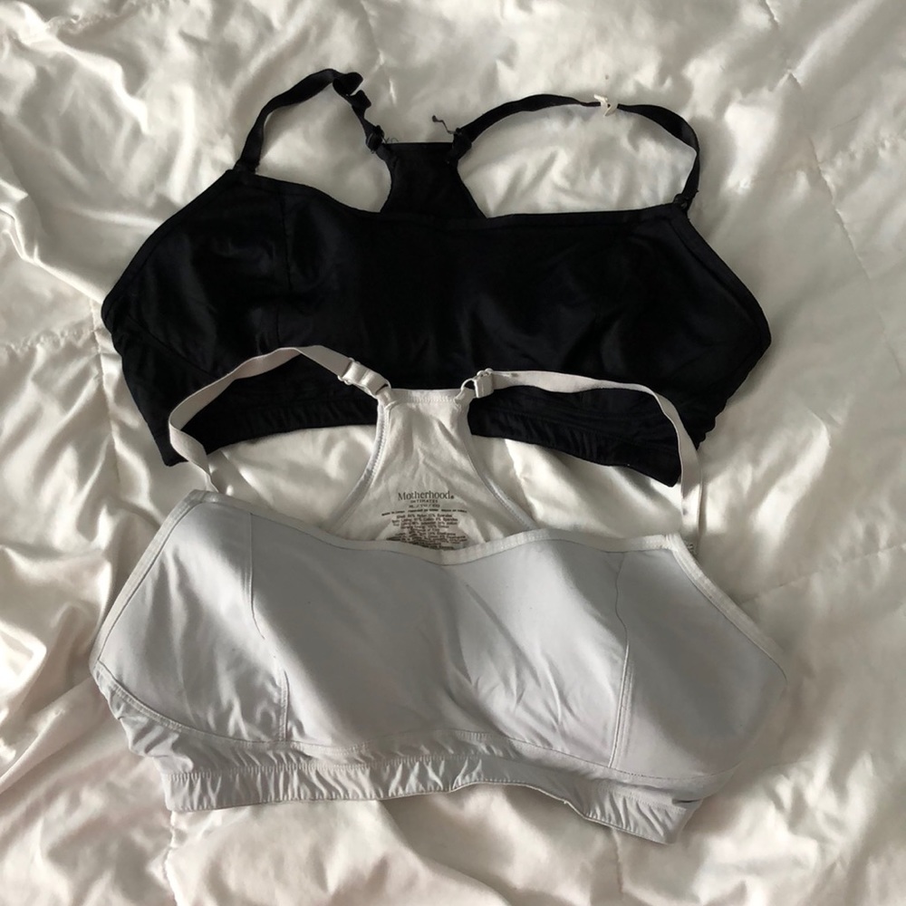 Motherhood breastfeeding sports bra
